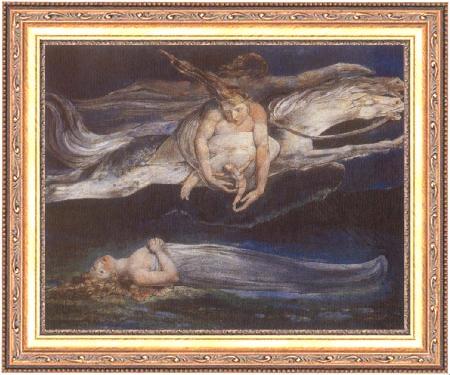 framed  William Blake Pity, Ta3070-1